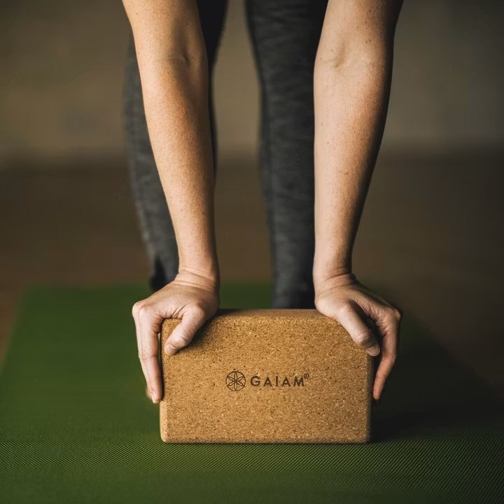 Yogablock av Kork från Gaiam