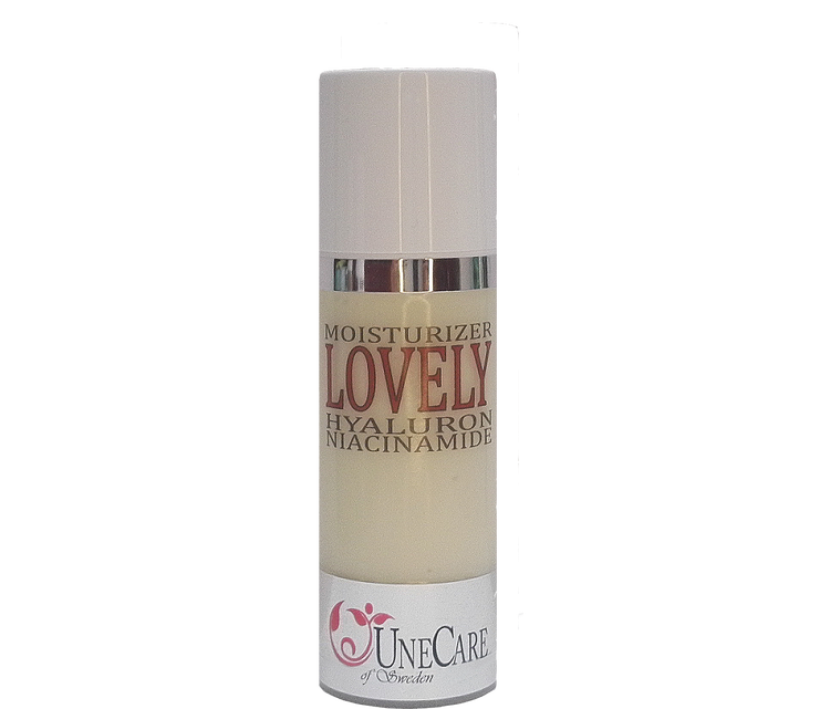 NYHET! Lovely Moisturizer med Hyaluron från Unecare