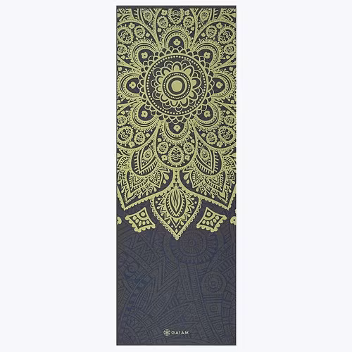 REA 50 % Yogamatta 4mm + vattenflaska Keep Your Cool från Gaiam