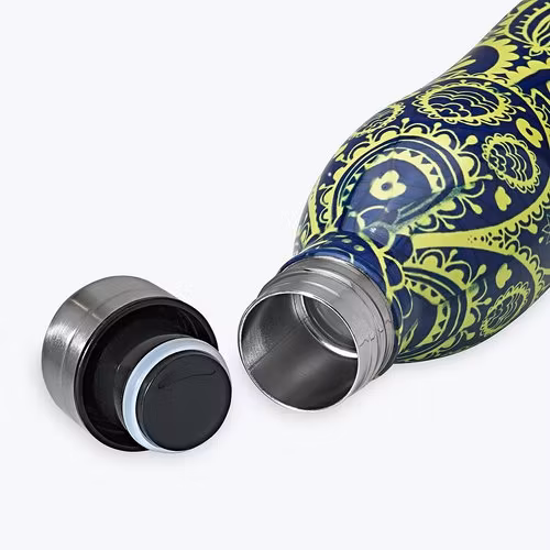 REA 50 % Yogamatta 4mm + vattenflaska Keep Your Cool från Gaiam