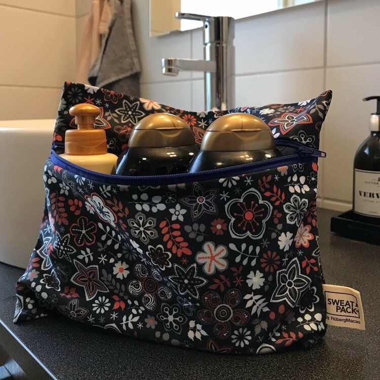 Fukttät Väska Autumn Flowers Small från Sweat Pack