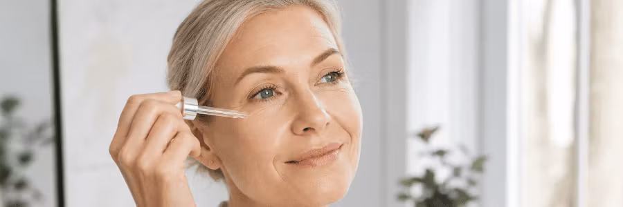 Hyaluronsyre serum for voksen hud med fukt og glød