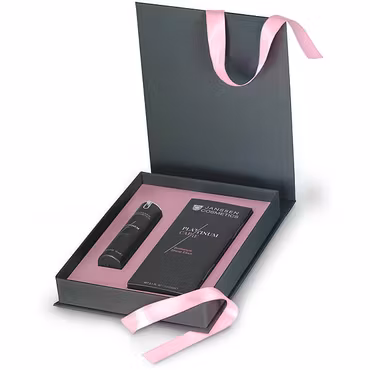 Tilbud Janssen Cosmetics Platinum Care, Giftset Eye Care+Brilliance Shine Elixir, 7x2 - outlet