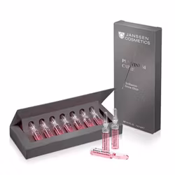 Tilbud Janssen Cosmetics Platinum Care, Giftset Eye Care+Brilliance Shine Elixir, 7x2 - outlet