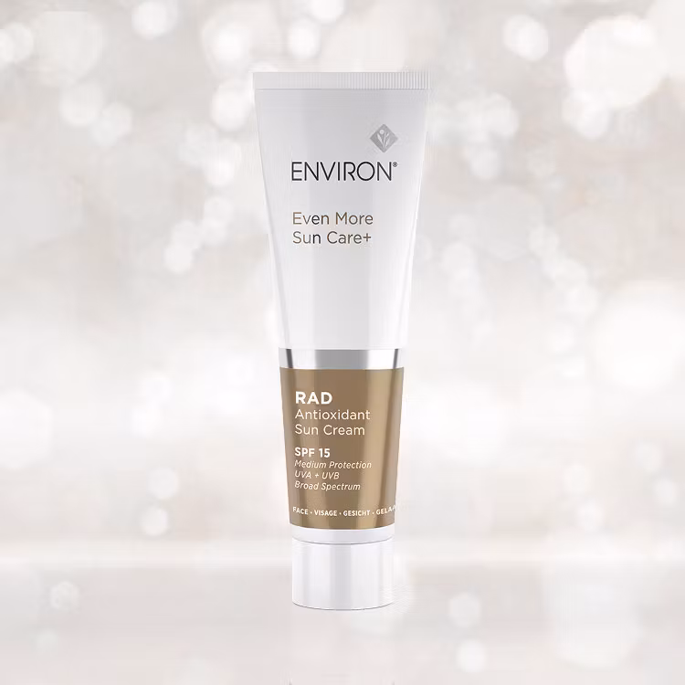 outlet ENVIRON RAD Antioxidant Sun Cream, spf.15, 100ml  - Normal til tørr hud (dato 11/25)