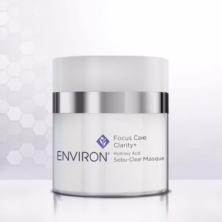 Outlet ENVIRON Focus Care Clarity Sebu Clear Mask, 50ml (dato 01/26) - Utrensende maske
