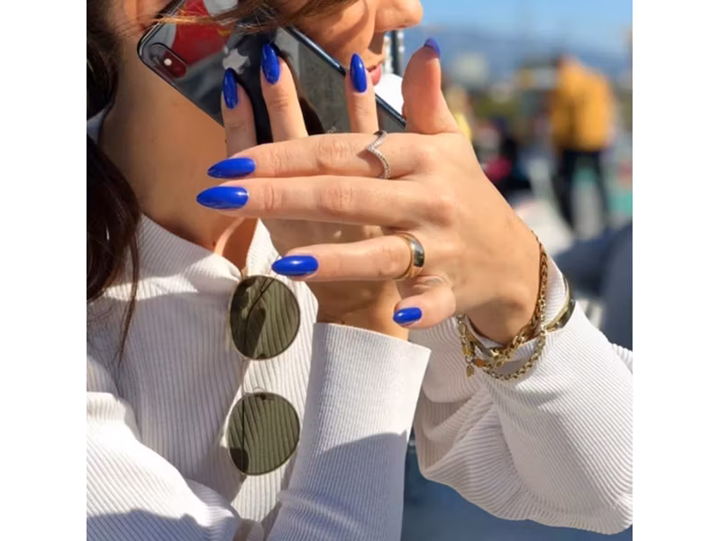 CND Blue Eyeshadow #238 VINYLUX, 15 ml