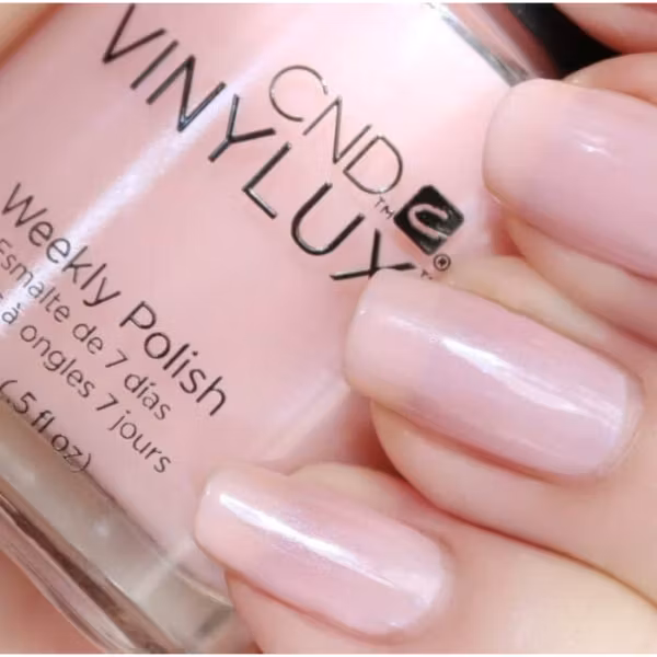 CND Negligee #132 VINYLUX, 15 ml - Transparent Rosa