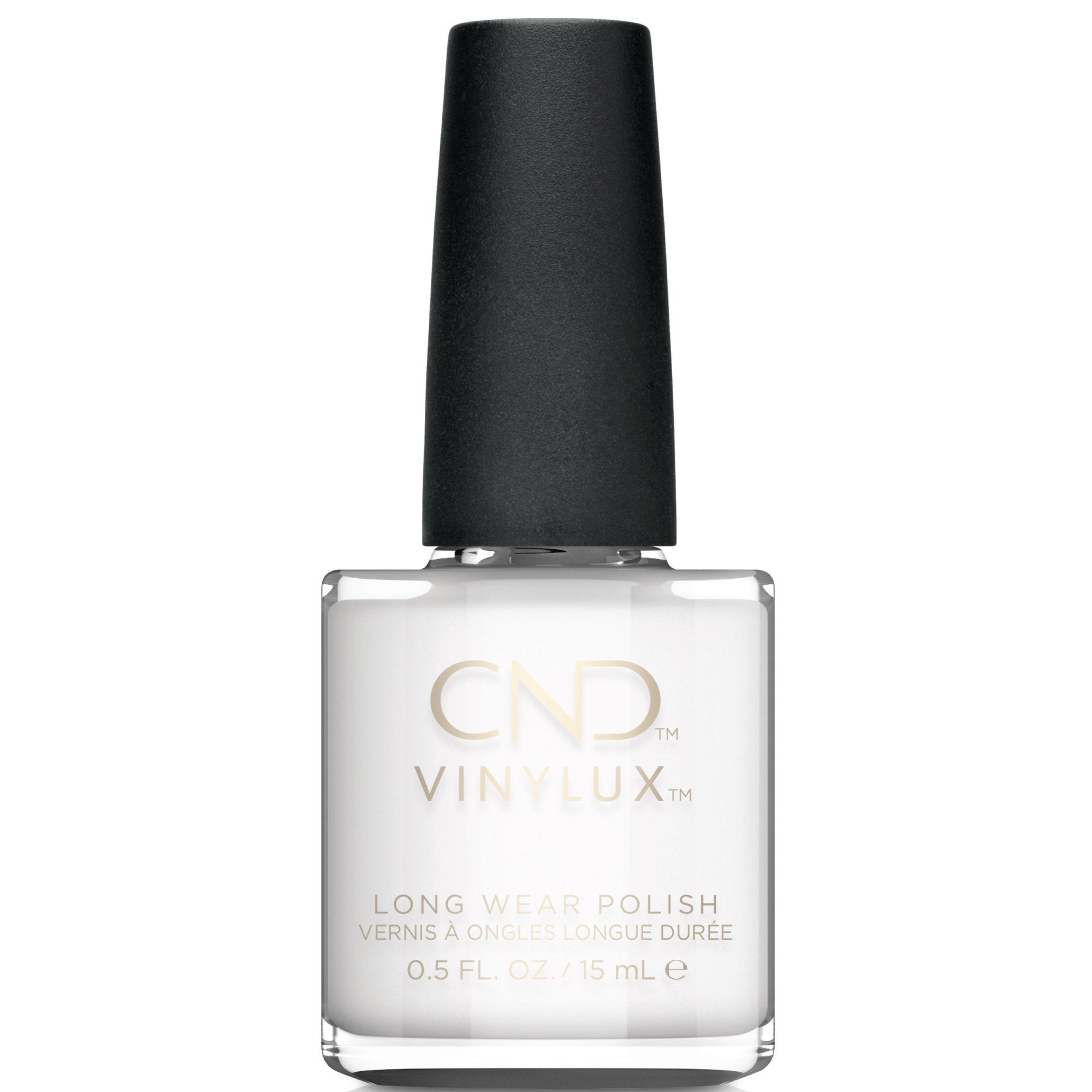 CND Cream Puff #108 VINYLUX, 15 ml  Heldekkende