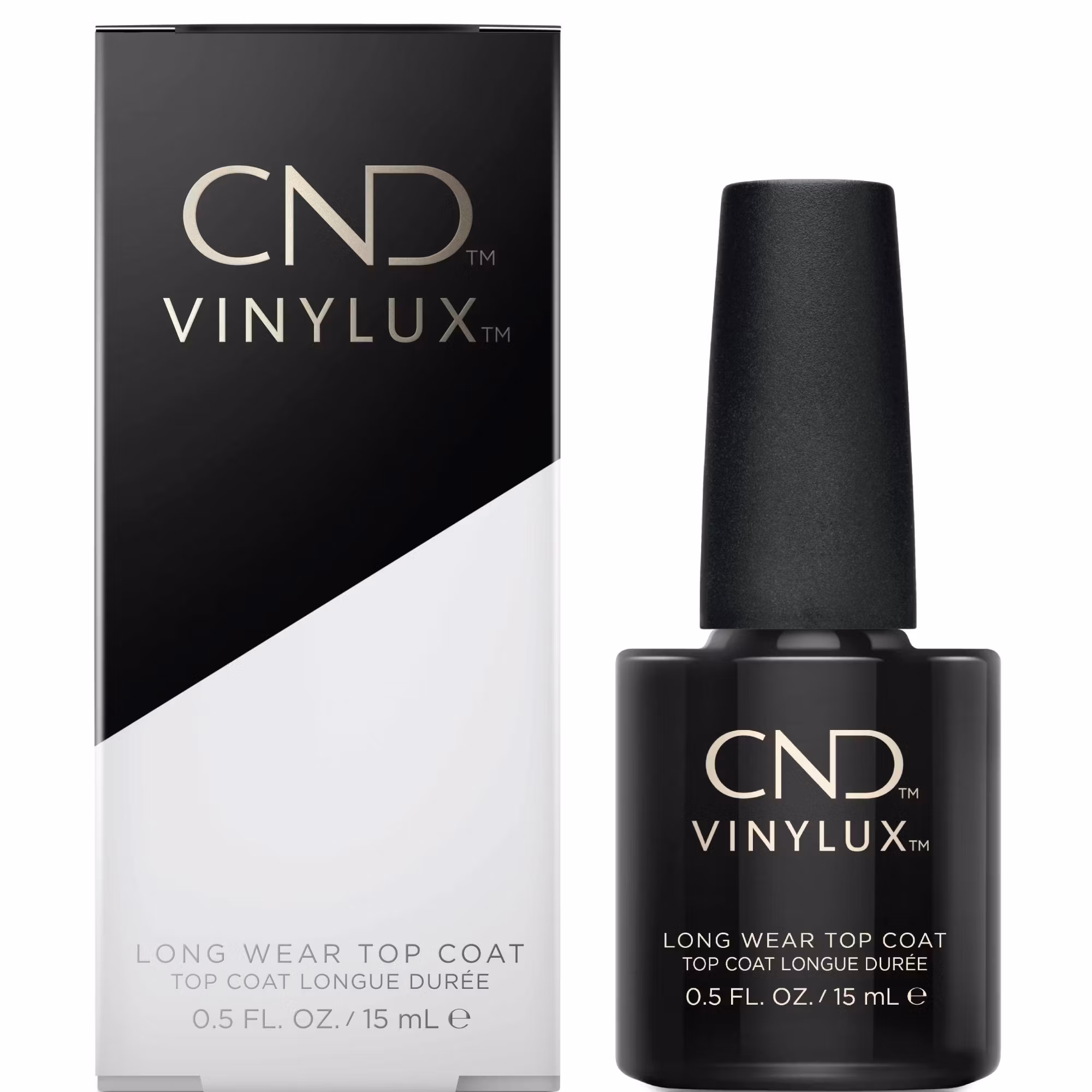 CND Weekly Top Coat VINYLUX, 15 ml - hurtigtørkene overlakk - anbefales!!