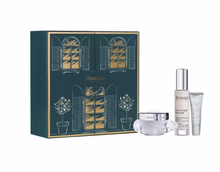 Exceptional Marine Gift Set - oppstrammende og utfyllende serum, krem og øyenkrem