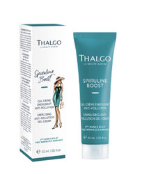 THALGO Spirulina Energising Anti-Pollution Gel-Cream, 15 ml