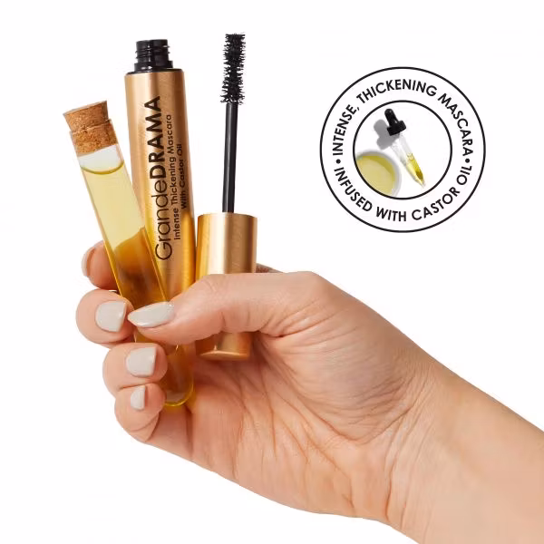 GRANDE COSMETICS Grande Drama Maskara sort - ekstra volum