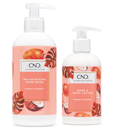 CND Scentsations - Mango and Coconut – Duo Wash & Lotion - Håndsåpe og håndkrem