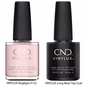 CND Negligee & Top Coat Duo - neglelakk og overlakk for naturlig utseende