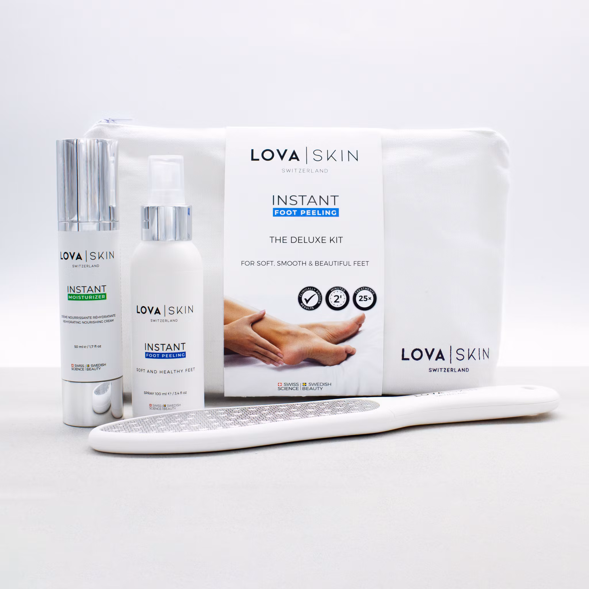 Lova Skin The Deluxe Kit - Fot peel kit