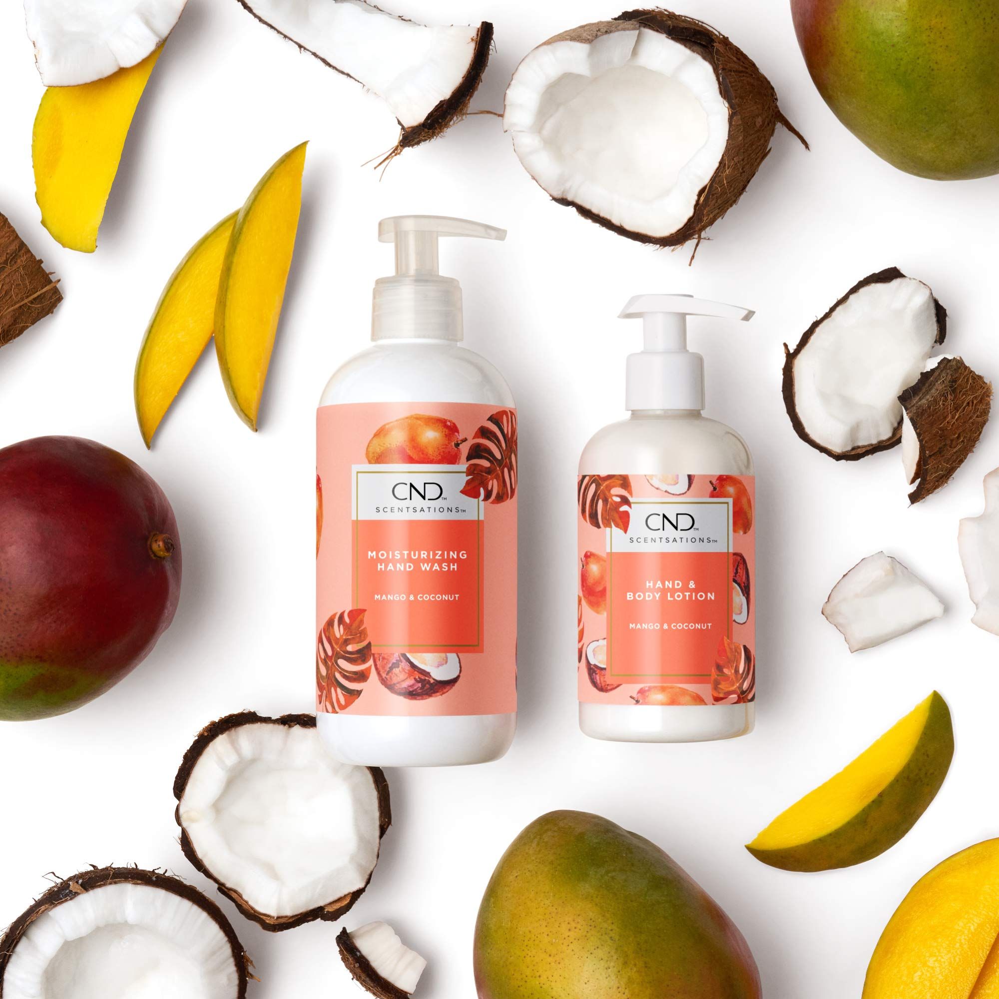 CND Lotion Mango & Coconut – Scent, 245 ml - Mango og kokos håndkrem
