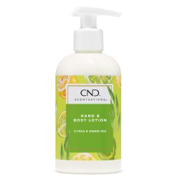 CND Lotion Citrus & Green Tea – Scent, 245 ml - Sitrus og grønn te håndkrem