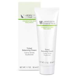Janssen Cosmetics Combination Skin Tinted Balancing Cream 50ml - lett farget ansiktskrem kombinasjonshud