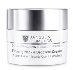 Janssen Cosmetics - Demanding Skin,  Firming Neck & Decollete Cream, 50ml -  Opstrammer halsen- og dekolletage krem