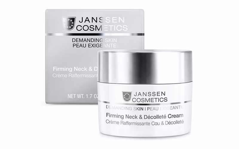 Janssen Cosmetics - Demanding Skin,  Firming Neck & Decollete Cream, 50ml -  Opstrammer halsen- og dekolletage krem