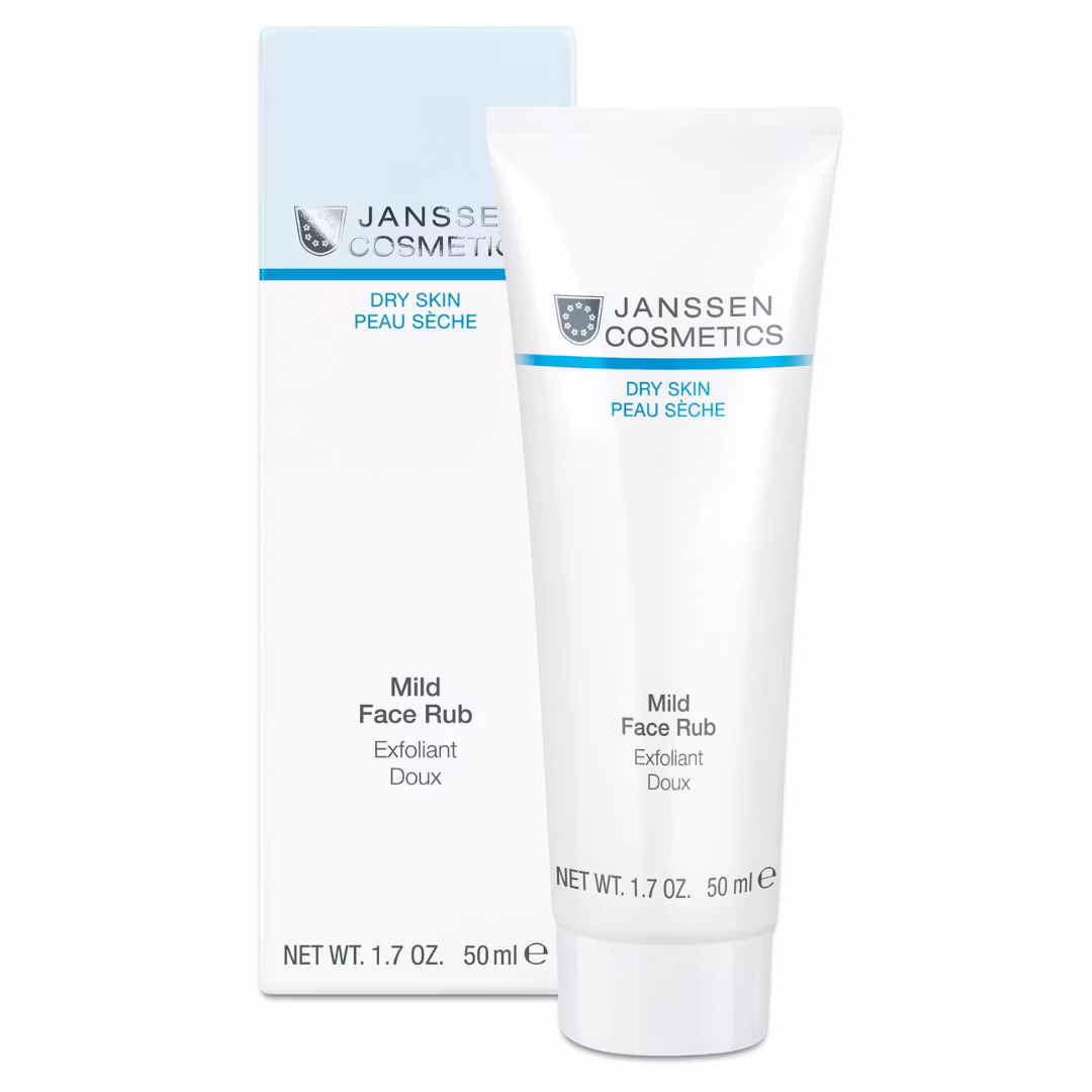 Janssen Cosmetics - Dry Skin,  Mild Face Rub, 50ml - mild peel
