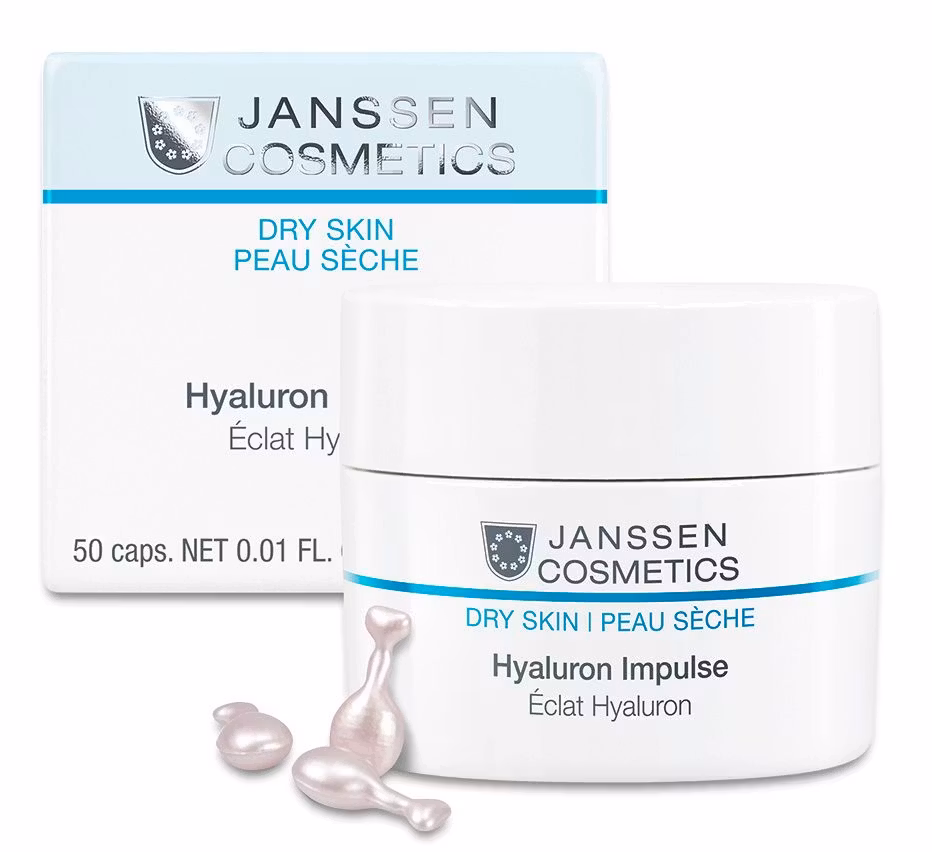 Janssen Cosmetics - Dry Skin, , Hyaluron Impulse, 50cap - hyaluronsyre-kaplser