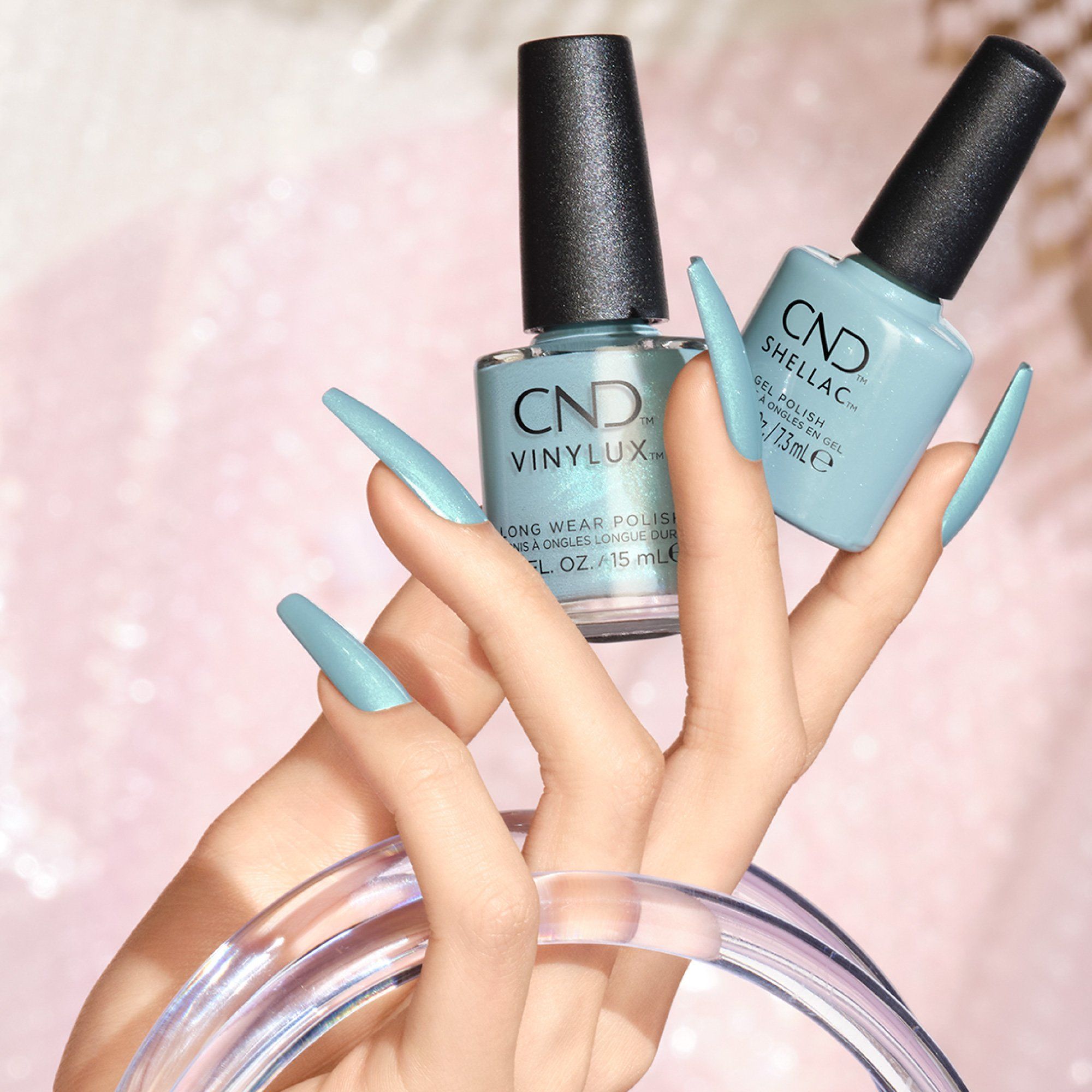 CND Teal Textile #449 VINYLUX, 15 ml