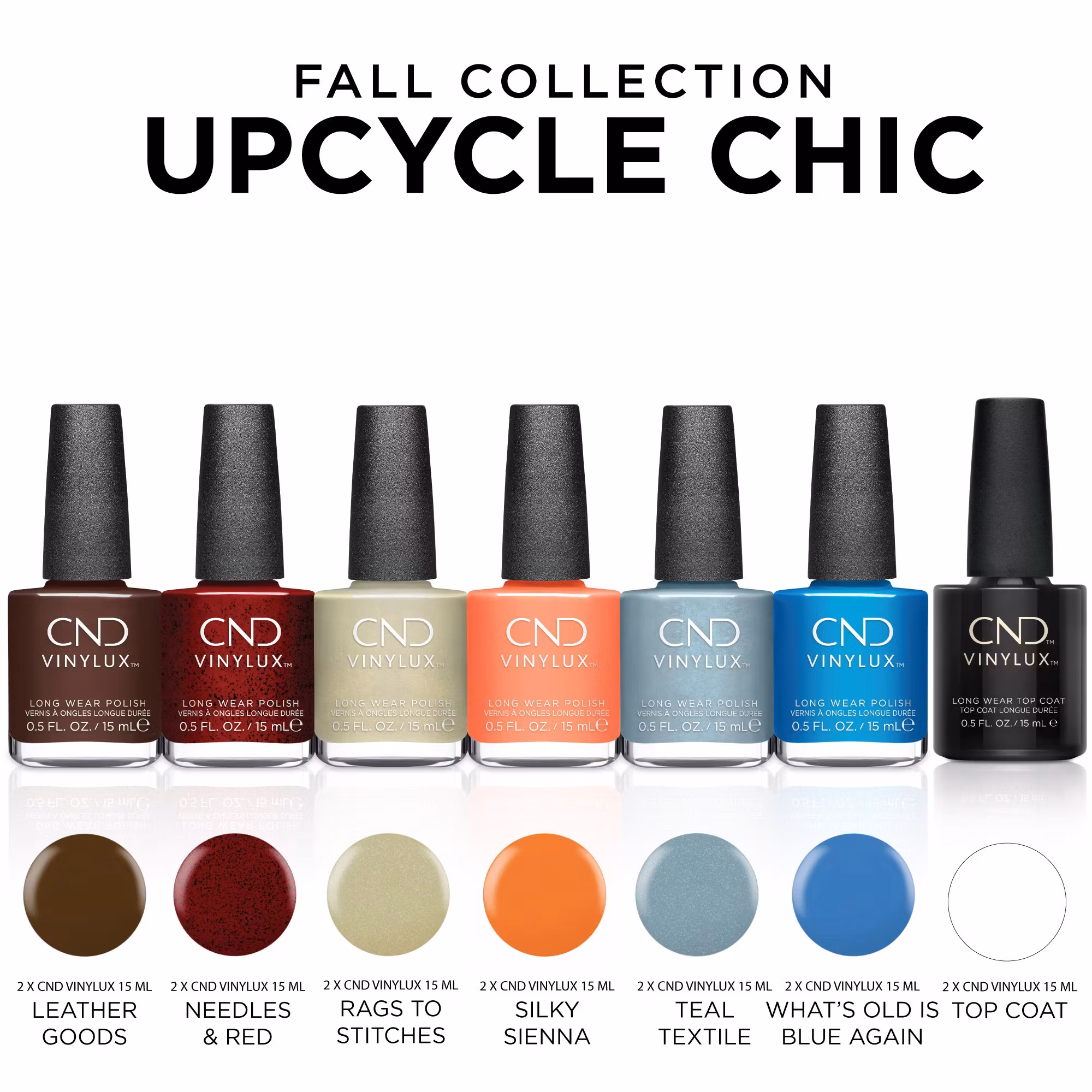 CND Rags to Stches #450 VINYLUX, 15 ml
