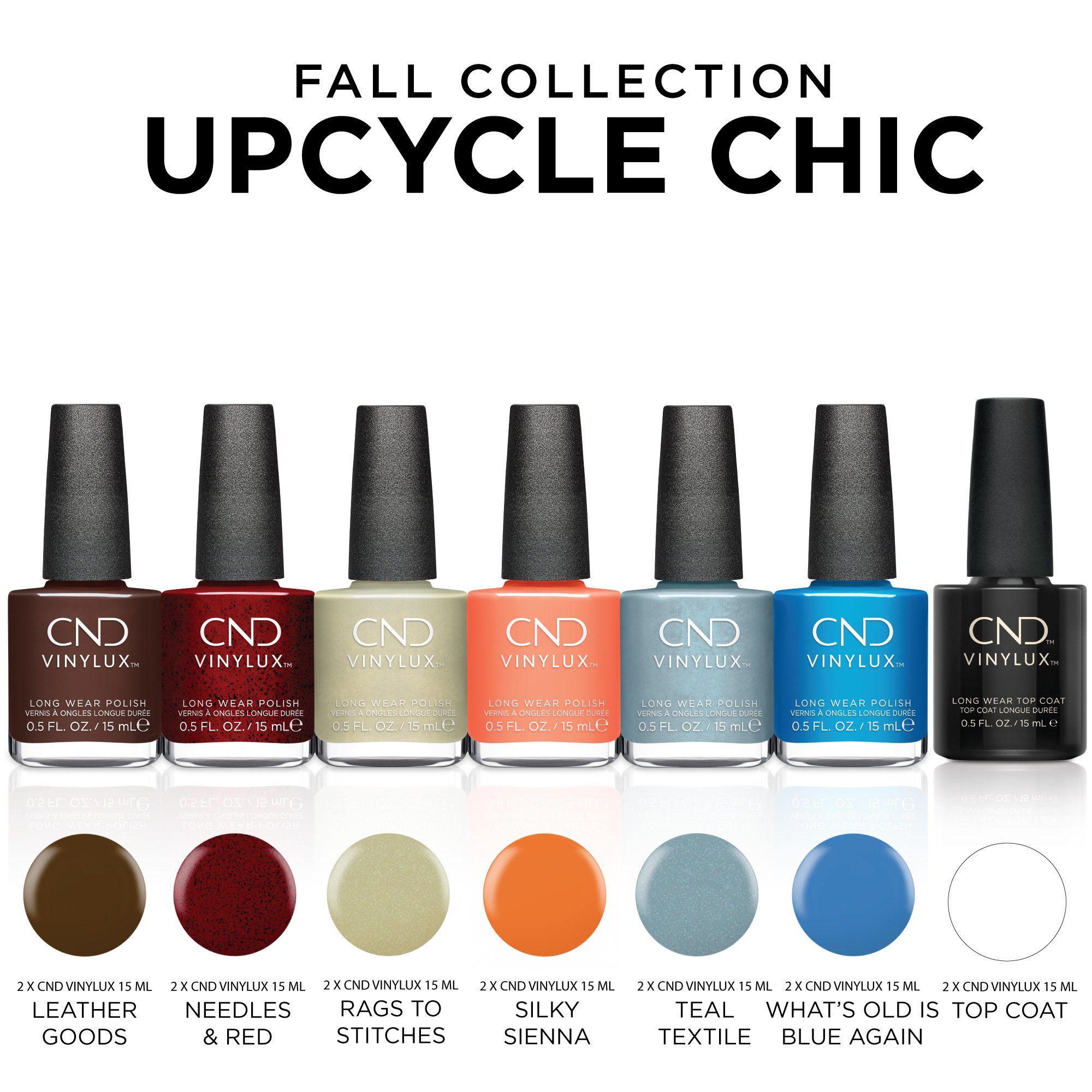CND Leather Goods #454 VINYLUX, 15 ml