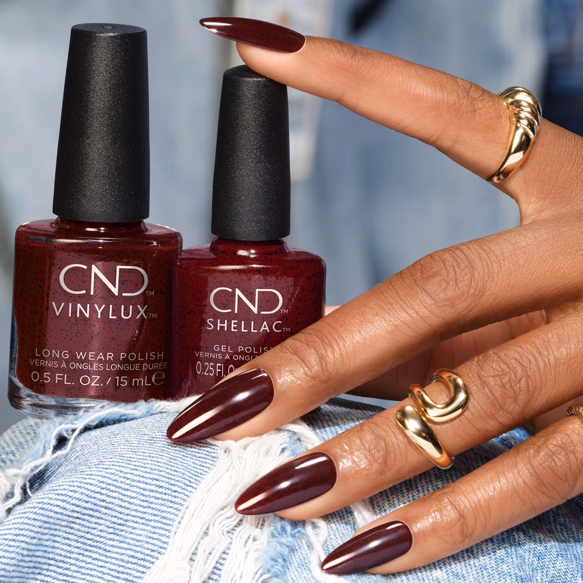 CND Needles & Red #453 VINYLUX, 15 ml