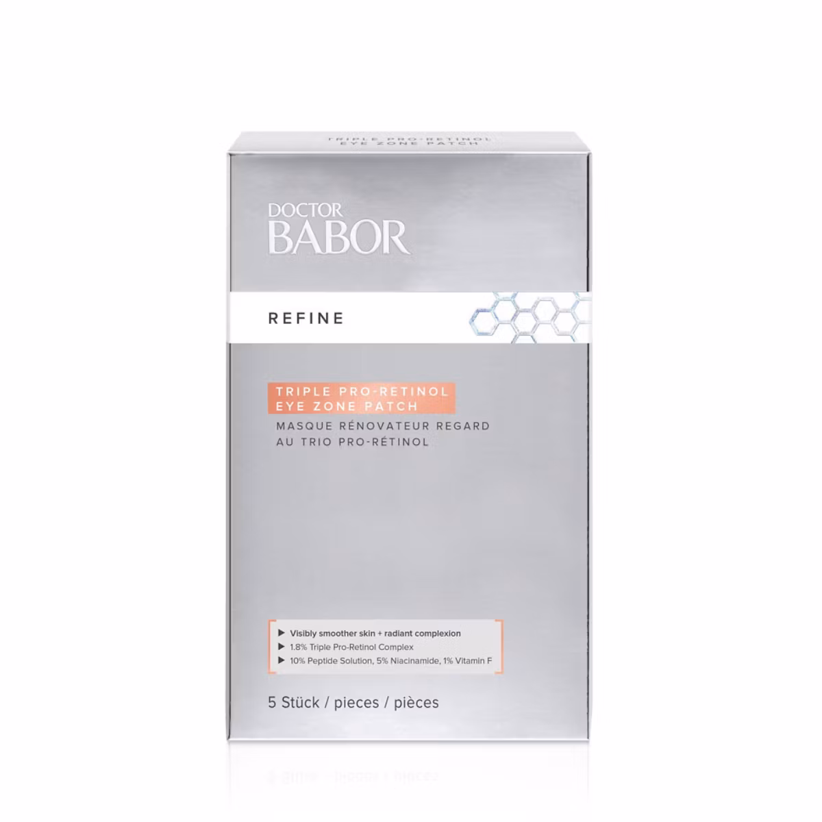 -Dr. Babor Triple Pro Retinol renewal eye patch - 5 stk stor øyenmaske