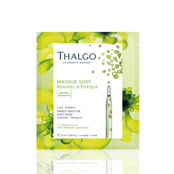 THALGO  Energy Booster Shot Mask - sheet maske - gir glød og vitalitet til en matt, sliten hud