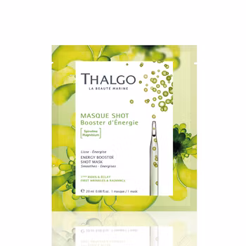 THALGO  Energy Booster Shot Mask - sheet maske - gir glød og vitalitet til en matt, sliten hud