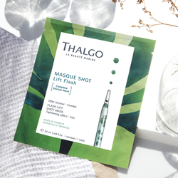 THALGO  Flash Lift Shot Mask - sheet maske - gir løft og virker oppstrammende