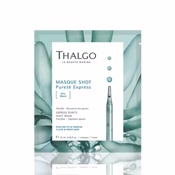 Thalgo Masque Shot - Purete Express - sheet maske - gir klarere hud til fet og kombinert hud