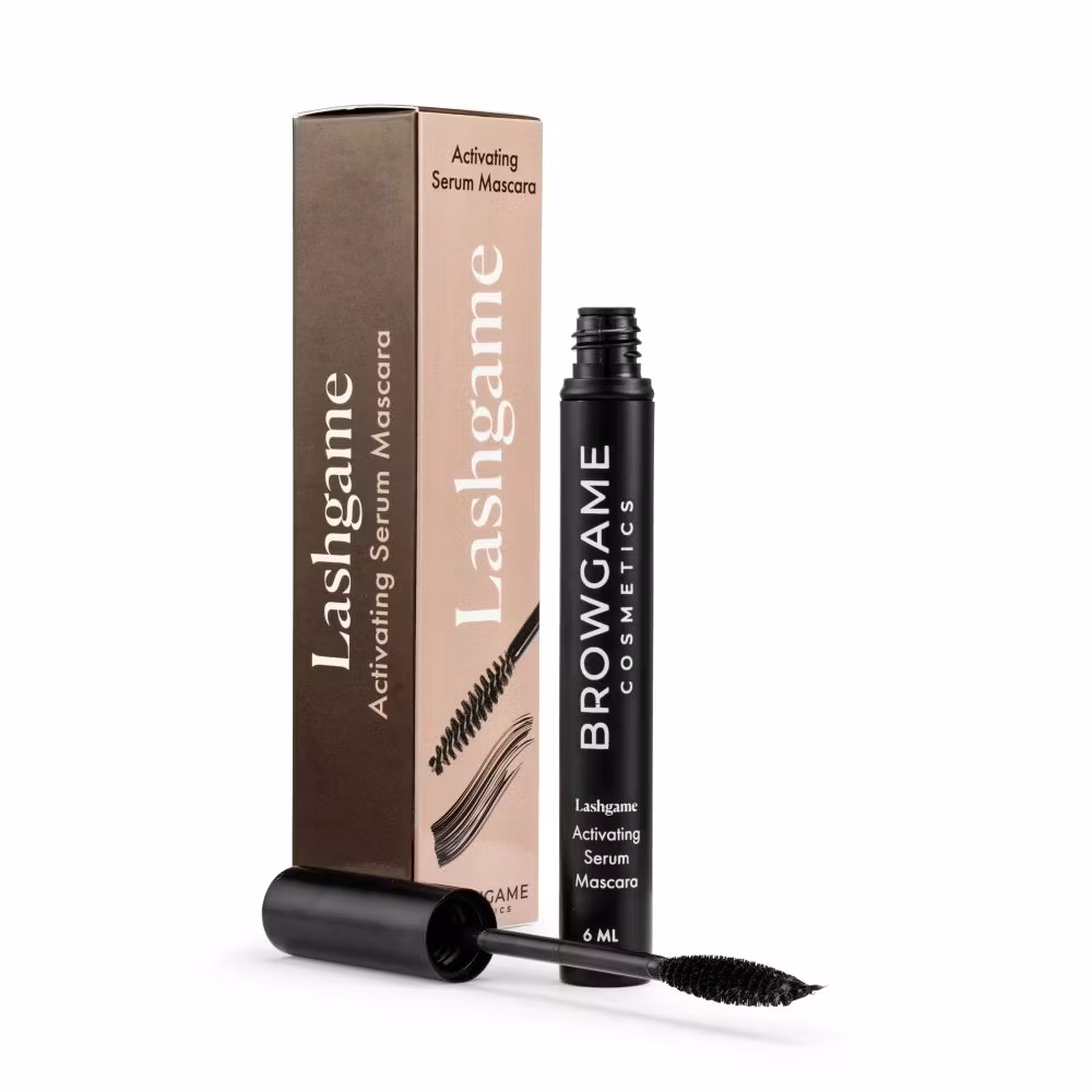 Browgame Cosmetics Lashgame Activating Serum Mascara - Mascara og vippeserum i ett