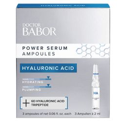 Doctor babor Power Ampull HA 3x2ml - 3 dager kur med hyaluronsyre ampuller