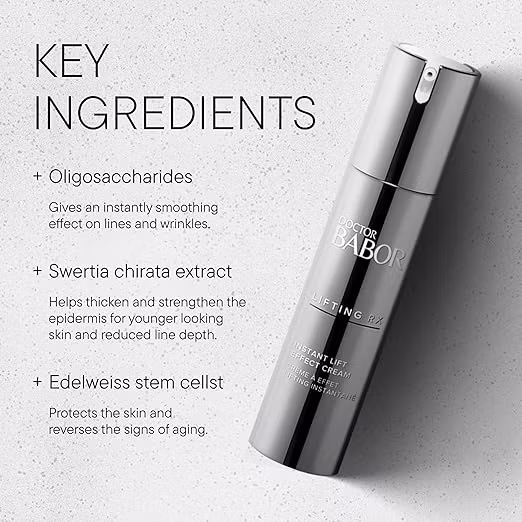 Dr. Babor Lifting Instant Lift Effect Cream 50 ml - oppstrammende og utglattende effekt
