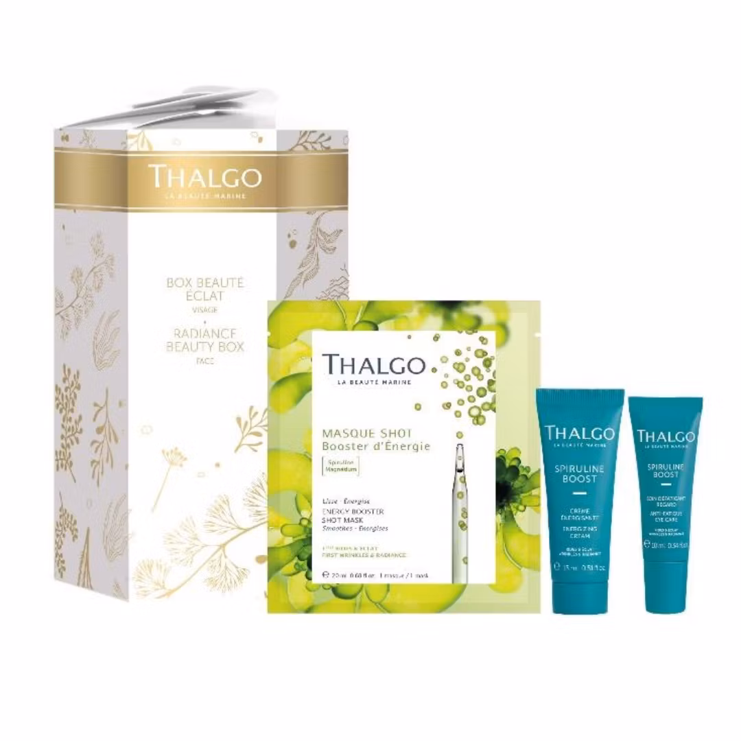 Thalgo Radiance Beauty KIT - energi-kit - Dagkrem, øyenkrem og maske