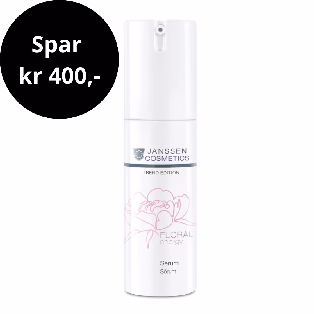 Janssen Cosmetics - Floral Energy Serum, 30ml - rik serum som styrker hudbarrieren