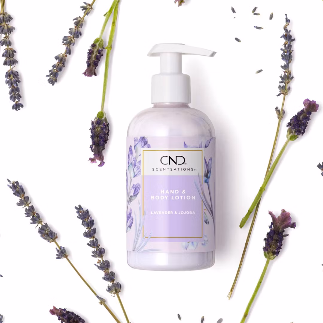 CND - Lotion Lavender & Jojoba – Scent, 245 ml - Lavendel og Jojoba håndkrem