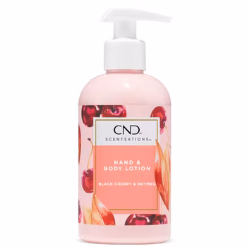 CND Lotion Black Cherry & Nutmeg – Scent, 245 ml - håndkrem med Svart kirsebær og muskatnøtt lukt