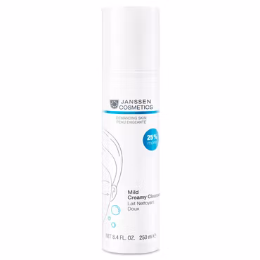 Janssen Cosmetics - Dry Skin, Mild Creamy Cleanser, 250ml - rensemelk i kamanjestørrelse