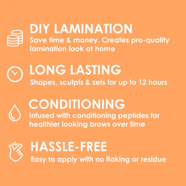 Grande Cosmetics GrandeBROW-LAMINATE Brow Styling Gel - bryn gele