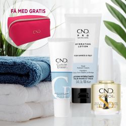 CND Home Care Kit in Red Beauty Bag - Hånd og negl beauty bag