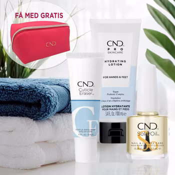 CND Home Care Kit in Red Beauty Bag - Hånd og negl beauty bag
