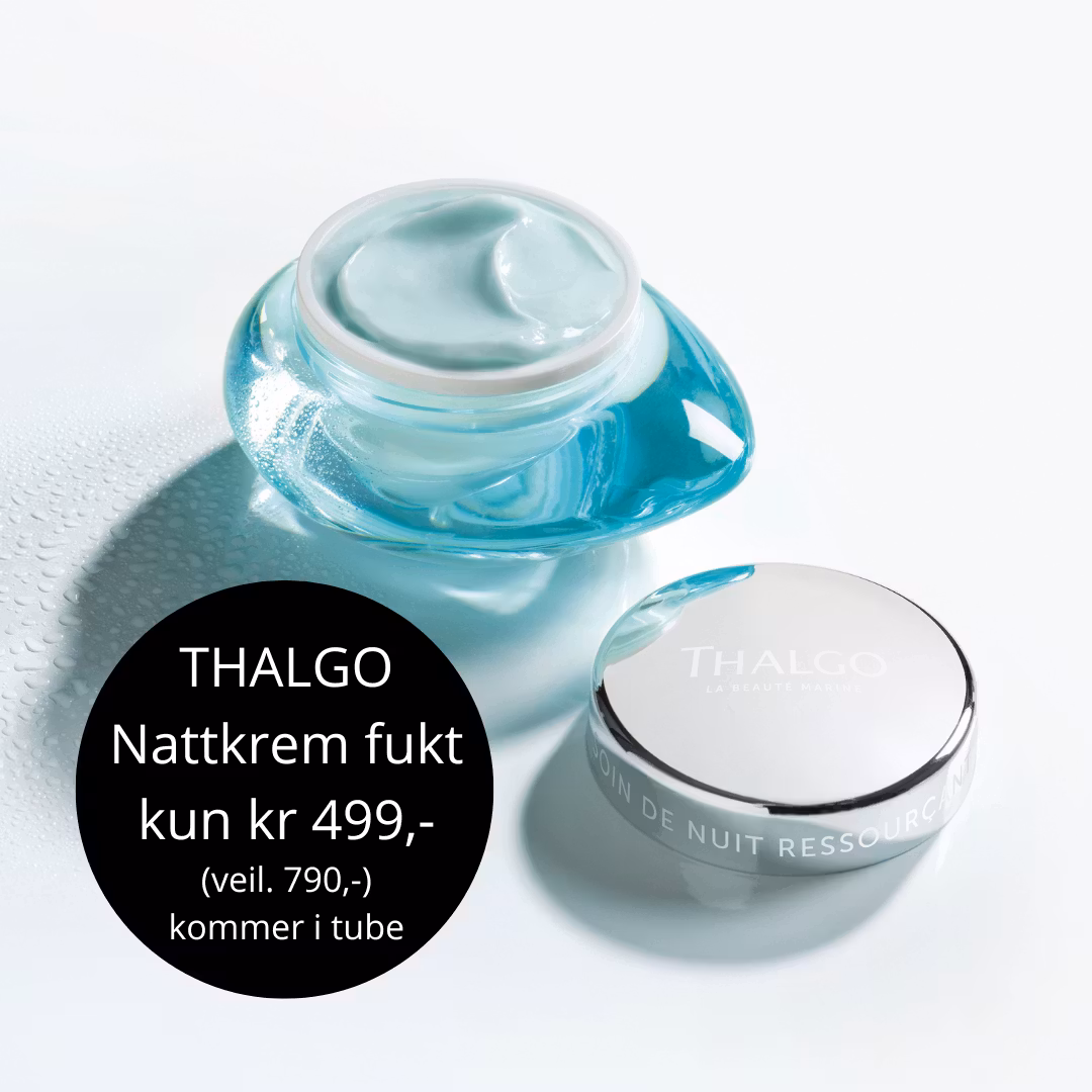 tilbud THALGO Source Marine Revitalising Nighet Cream, 50 ml tube - fuktighetsgivende nattkrem i tube