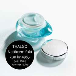 tilbud THALGO Source Marine Revitalising Nighet Cream, 50 ml tube - fuktighetsgivende nattkrem i tube