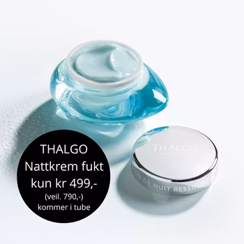tilbud THALGO Source Marine Revitalising Nighet Cream, 50 ml tube - fuktighetsgivende nattkrem i tube